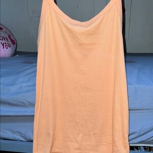 Peach Sleeveless Women's Top